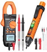 Proster Electrical Tools Set Non Contact Voltage Tester Pen Clamp Meter 6000 Count Electric Circu...
