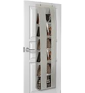 Lirex Over The Door Purse Organizer, Space-Saving Handbag Storage Purse Clothing Closet Hanger fo...