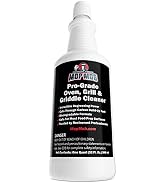 Commercial Grill and Oven Cleaner 32 Oz Concentrate 1pk . Heavy-Duty, Fast-Acting Degreaser Solut...