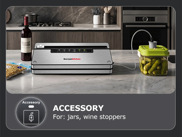 Bonsenkitchen Vacuum Sealer for Food