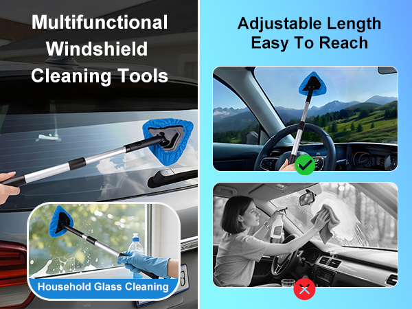inside car windshield cleaner microfiber car duster