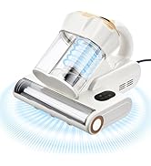 VEVOR Mattress Vacuum Cleaner, 550W Bed Vacuum Cleaner with 18Kpa Powerful Suction and Dual Dust ...