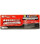 Proferred S01004 Socket Master Set, 3/4" Drive, 15 Piece SAE