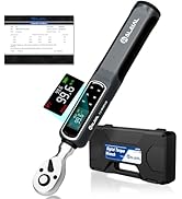 ALAIAL Digital Torque Wrench 3/8 Drive, 1.5-99.6 Ft.Lb/2-135 Nm Dual Direction Rachet Wrench with...