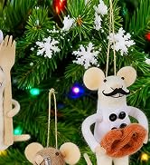 Christmas Felt mouse