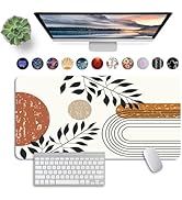 ALILANG Large Mouse Pad, Gaming Mouse Pad, Laptop Desk Mat Easy Gliding Mousepad with Stitched Ed...