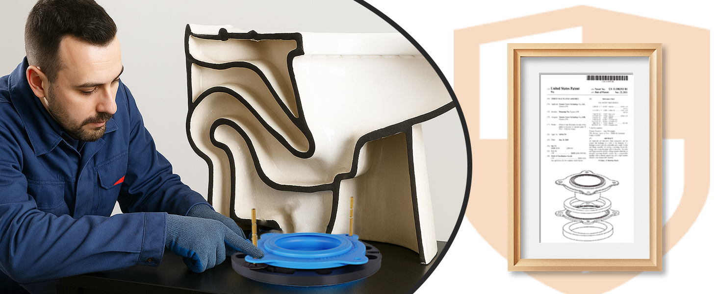 toilet gasket replacement kit