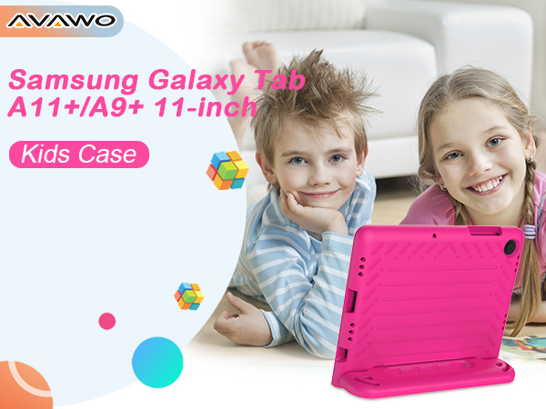AVAWO KIds Case for Samsung Galaxy Tab A11 plus/A9 plus 11 inch