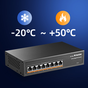 8 port gigabit poe switch