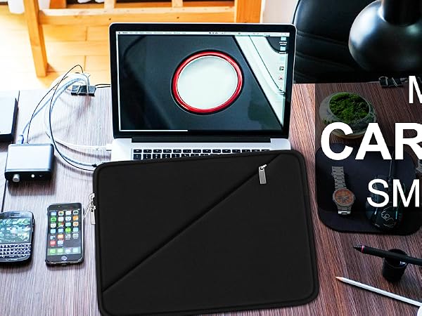 Laptop Sleeve Case 15.6 inch, Travel