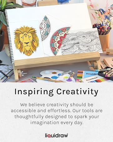 Liquidraw art supplies acrylic inks brush pens calligraphy kits painting sets drawing tools UK