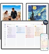 Cotoala 15.6" Smart Digital Calendar - No Subscription Family Hub with Calendar Sync, Meal Planne...
