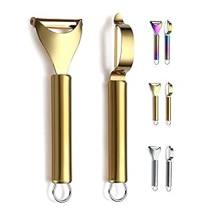 6 Pieces Gold Iced Tea Spoon