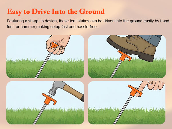 tent stakes
