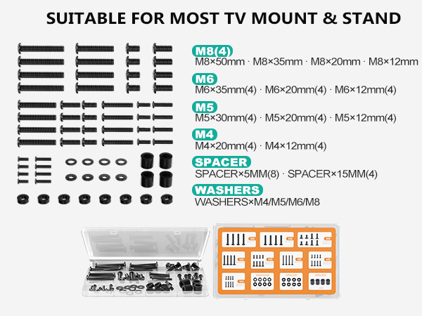tv mounting screws