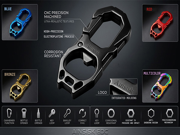 Ainsisk keychain