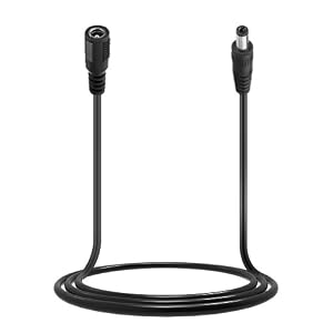 Mr.Power Guitar Effect Pedal Cord DC Power Extension Cable 5.5 x 2.1mm Male to Female