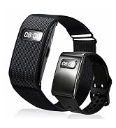Fitness Tracker No Subscription Fee, 55-Day Battery Life Smart Bracelet with Time Display