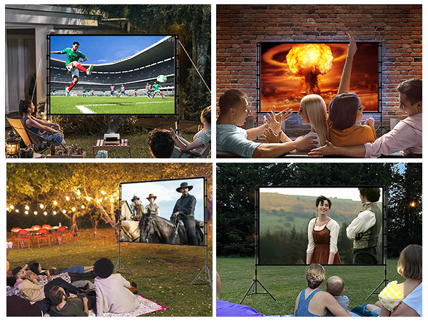 Projector Screen with Stand