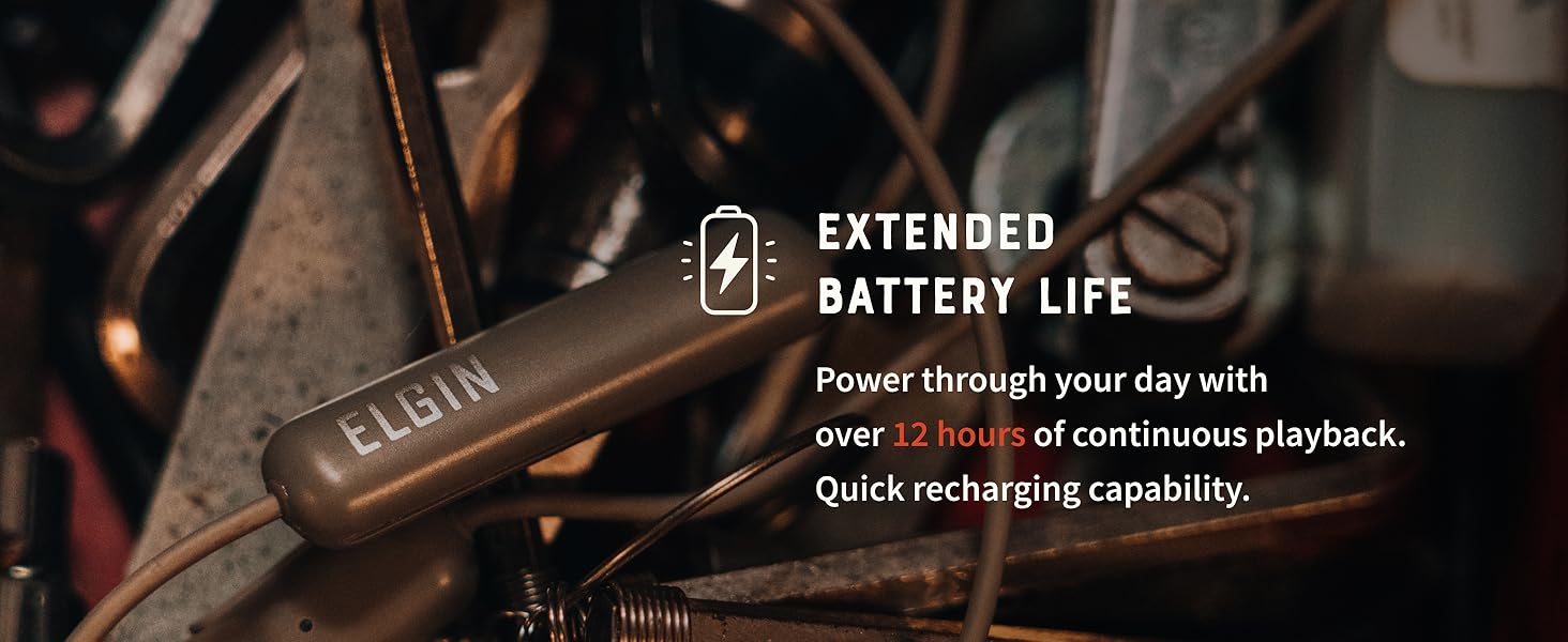 Elgin Ruckus Wireless Bluetooth Earplug Headphones B0C6FPJRK8 Premium