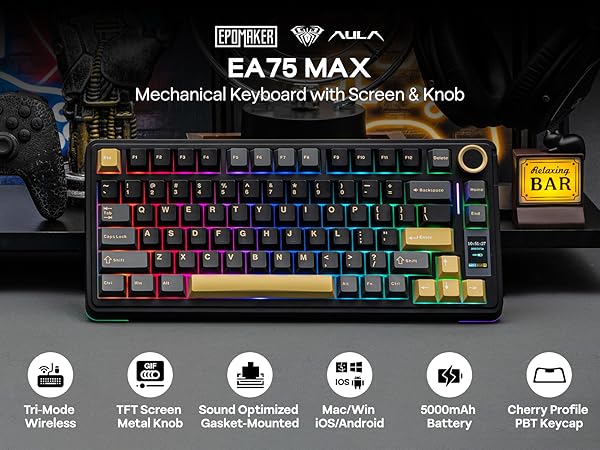EA75 MAX Wireless Mechanical Keyboard