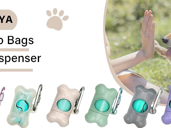Dog Poop Bags Holder Dispenser