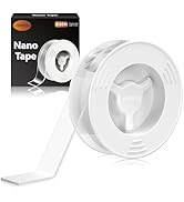 vimiroo Double Sided Tape Heavy Duty, Extra Large 9.85FT Nano Tape Double Sided Adhesive Mounting...