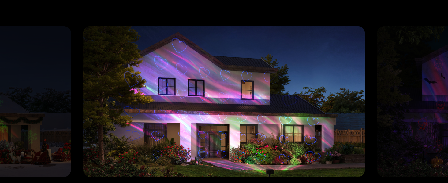 projector lights decorations