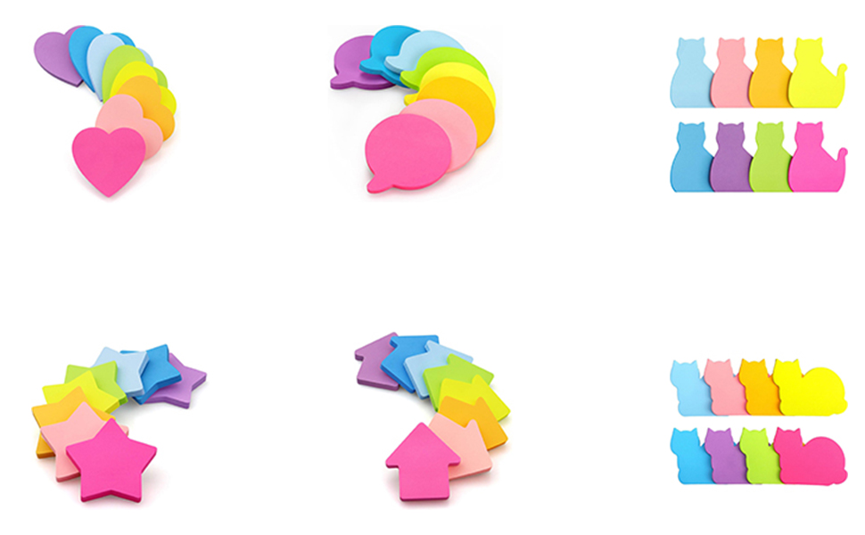 Shape Sticky Notes