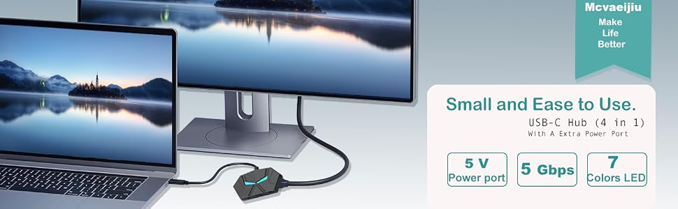 USB PORT SPLITTER 4-IN-1