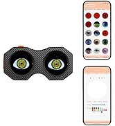 Mrandou DIY Dynamic Bike Tail Light for Night Riding, Devil’s Eyes Bike Rear Light, Rechargeable ...