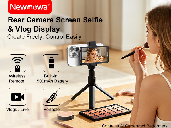 Newmowa Vlog Selfie Phone Display Screen