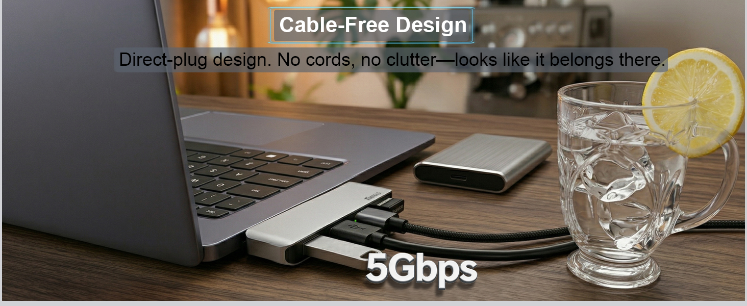 USB Expansion, Travel/On the road, Photography/Vlogging,USB 3.0, Up to 5Gbps Speed