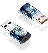 Poyiccot USB C to USB A Adapter 10Gbps, USB C Female to USB Male Adapter 120W, USB 3.2 Type C to ...