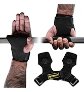 MANUEKLEAR Gym Straps Weight Lifting, Double Leather Lifting Straps for Men Deadlift with Cushion...