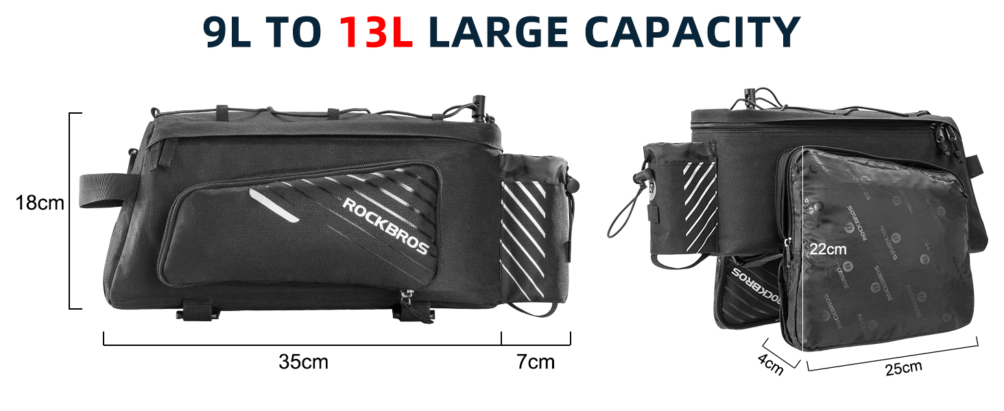 bike rack bag
