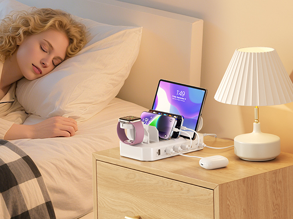 fast charging station for multiple device