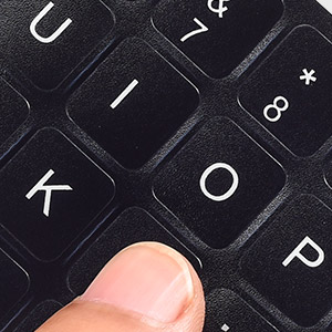 2PCS English Keyboard Stickers with Tweezer, Universal Replacement English Keyboard Stickers