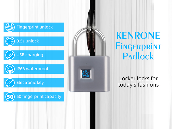 Fingerprint padlock