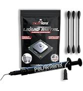 Meta Online 1.5 Grams Liquid Metal Thermal Compound - 130W/m'K Conductance - Thermal Grease - Rea...
