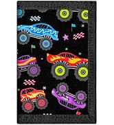 Leyeve Kids Wallet for Boys, Monster Truck Little Boys Wallet | Toddler Kids Wallet w/Zipper Coin...