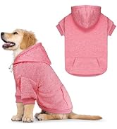 Dog Sweaters for Small Dogs Dog Hoodie Fleece Soft Pet Clothes Sweatshirt with Pocket Pet Hoodie ...