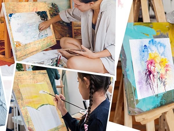 100PCS 5x7 Watercolor Paper Bulk, 140lb/300g Cold Press Thick Water Color Paper Pad for Child Adult