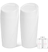 Kincown Car Trash Can, 2 Packs Mini Car Trash Bin with Lid, Leakproof Cup Holder Car Garbage Can ...