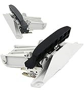 W10130695 W10275768 Dishwasher Door Latch Handle Black Replacement for Whirlpool Maytag Dishwashe...