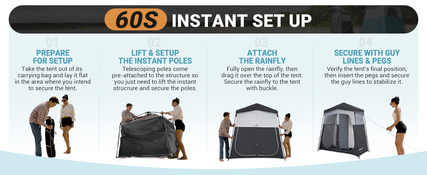 Camping Privacy Shelters Shower Tents for Camping