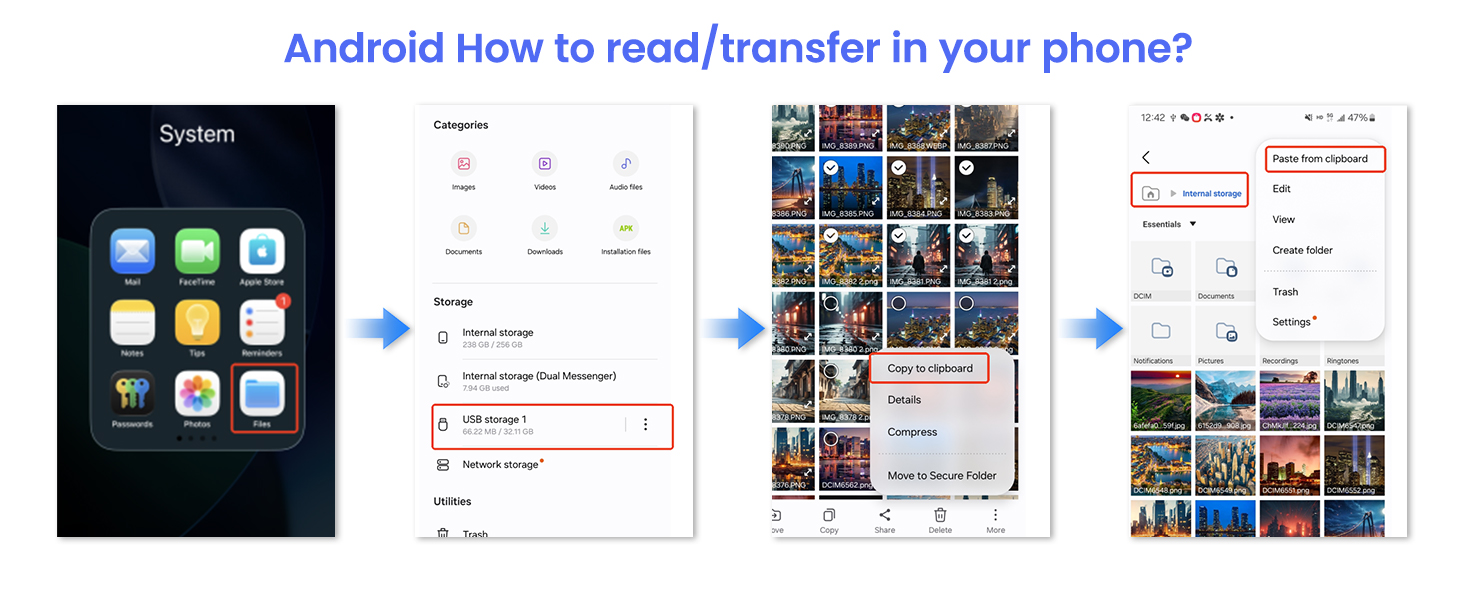 how to transfer