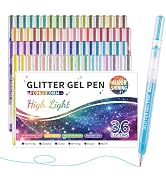 MengRan Gel Pens, 1mm Medium Tip, Assorted Multicolor Ink, Ideal for Journaling & Coloring, Gift ...