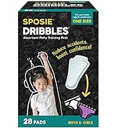 Sposie Dribbles - Potty Training Underwear Liners, Toddler and Baby Potty Training Underwear Inse...