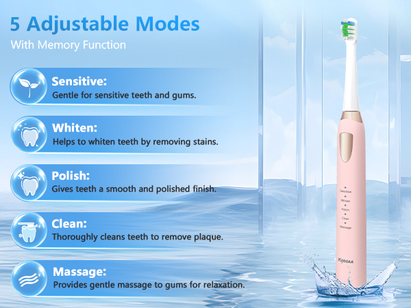 Keosaa electric toothbrush
